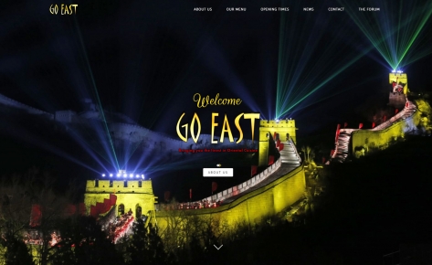 Go East Website
